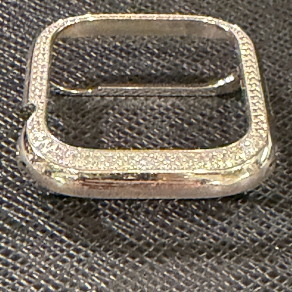 Michele Silver Diamond Watch Bezel - Picture 3 of 10